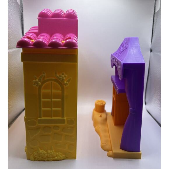 Mattel Dora the Explorer Yellow Pink Doll Play House & Purple House Set 2013 - Picture 2 of 12